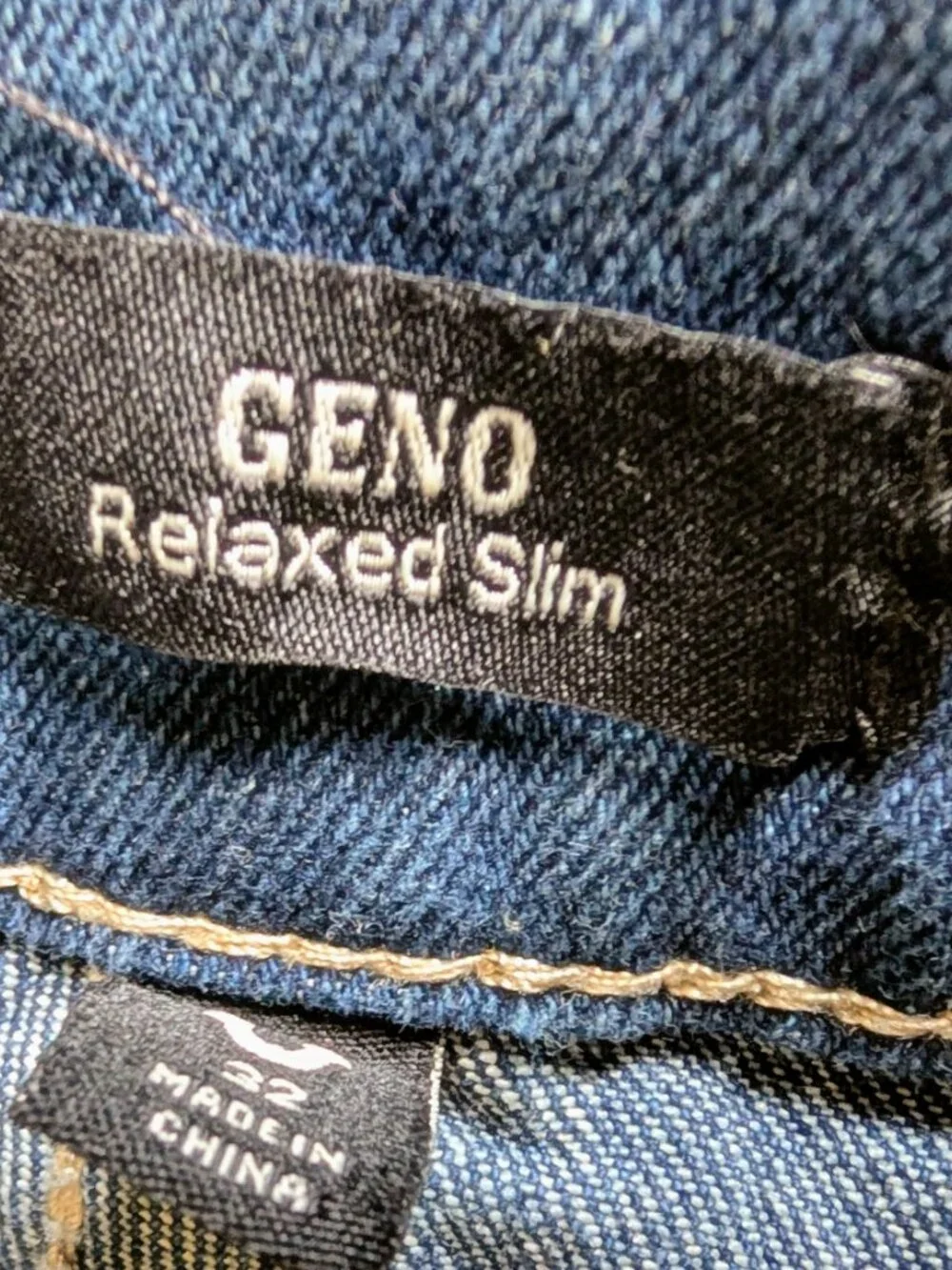 True Religion Geno Flap Big T Jeans Mens 32 Blue Relaxed Slim Designer Denim